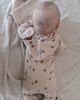 L'Ovedbaby L'Ovedbaby Print Organic Cotton Hooded Romper - 4