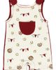 L'Ovedbaby L'Ovedbaby Print Sleeveless Organic Cotton Pocket Romper - 1