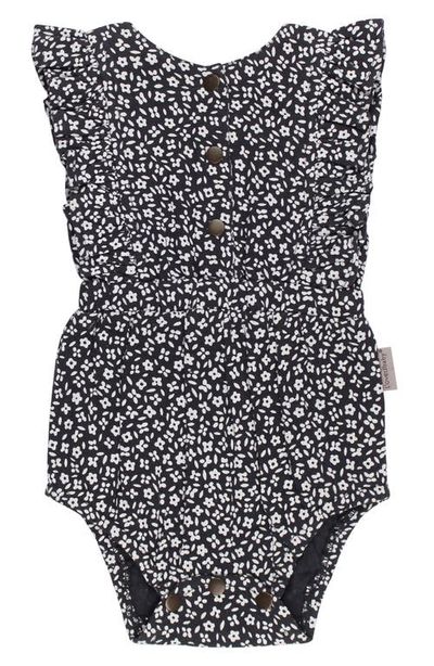 L'Ovedbaby L'Ovedbaby Ruffle Organic Cotton Gauze Romper