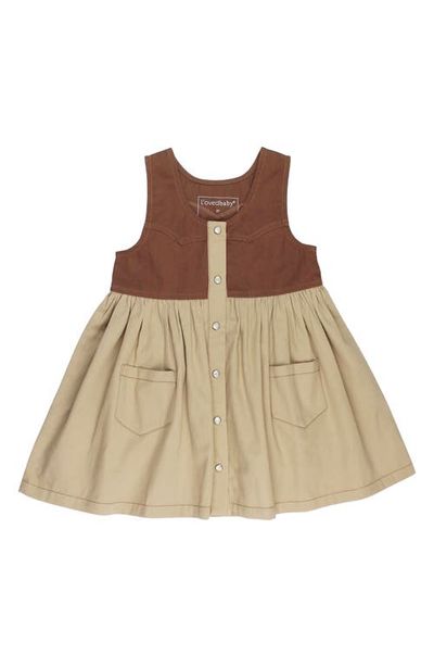 L'Ovedbaby L'Ovedbaby Sleeveless Organic Cotton Western Dress