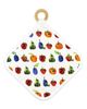 L'Ovedbaby L'Ovedbaby x 'The Very Hungry Caterpillar™' Lovey Organic Cotton Cloth with Removable Teether Ring - 2