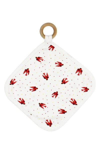 L'Ovedbaby L'Ovedbaby x The World of Eric Carle™ Organic Cotton Lovey with Removable Teething Ring