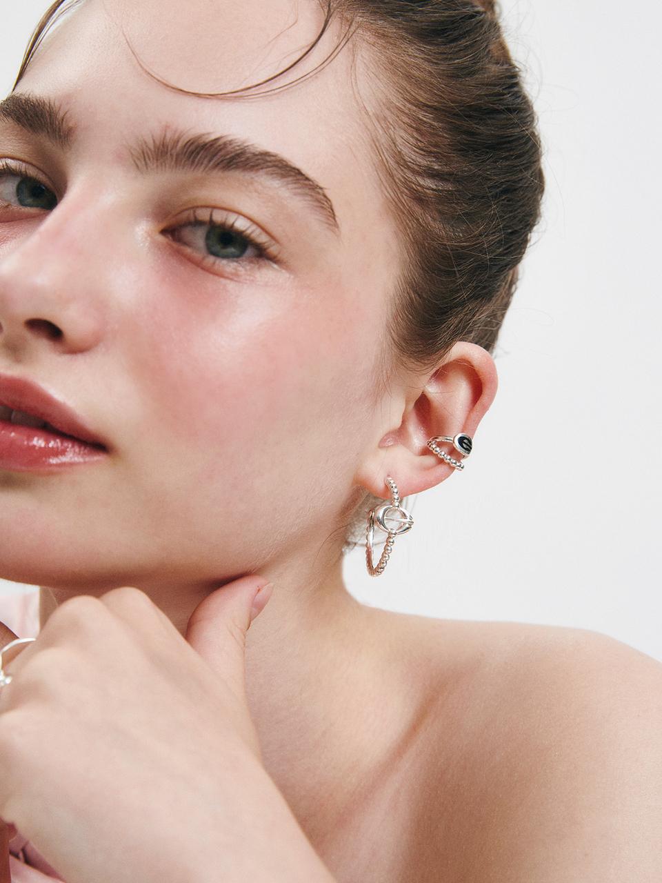 LOVEMBER Circle Studs [Silver 925]