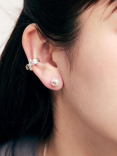 LOVEMBER Silver 925 e-bon Earcuff
