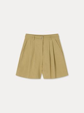LOVEN Cotton Twill Shorts [Yellow]