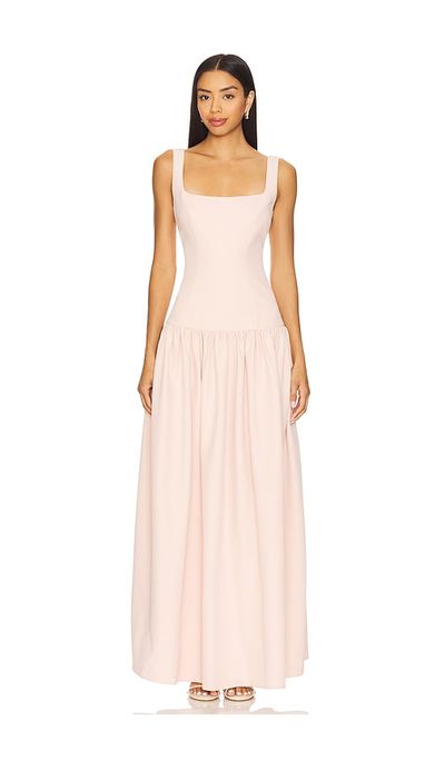 white midi mermaid dress SONYA Pearl White Midi Dress With Butterfly Sleeves And Mermaid Skirt