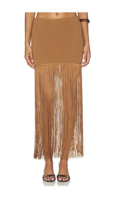 Lovers and Friends Lovers and Friends Chrissa Fringe Skirt