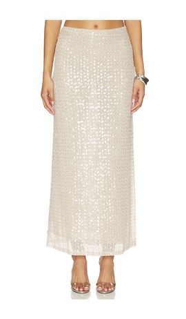 Lovers and Friends Lovers and Friends Clara Sequin Maxi Skirt