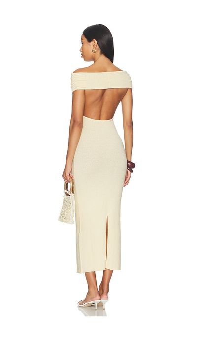 Lovers and Friends Lovers and Friends Claudie Off Shoulder Dress