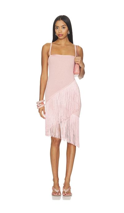 Lovers and Friends Lovers and Friends Denisse Asymmetrical Layered Fringe Dress
