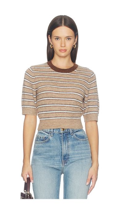 Lovers and Friends Lovers and Friends Emilli Stripe Crop Sweater
