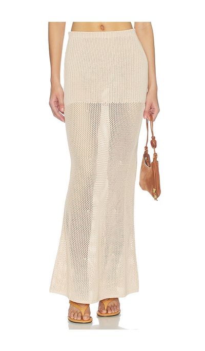 Lovers and Friends Lovers and Friends Emmalee Pointelle Maxi Skirt