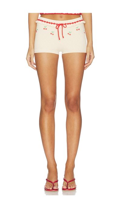 Lovers and Friends Lovers and Friends Felina Cherry Embroidered Short