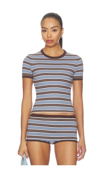 Lovers and Friends Lovers and Friends Haize Stripe Short Sleeve Tee
