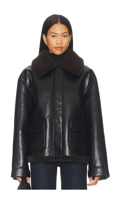 Lovers and Friends Lovers and Friends Irving Faux Leather Jacket