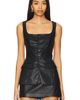 Lovers and Friends Lovers and Friends Kara Faux Leather Top - 1