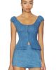 Lovers and Friends Lovers and Friends Mabel Denim Top - 1