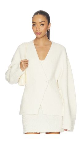 Lovers and Friends Lovers and Friends Martine Textured Wrap Knit Jacket