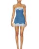 Lovers and Friends Lovers and Friends Megan Denim Mini Dress - 1