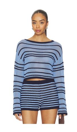 Lovers and Friends Lovers and Friends Muriel Open Stitch Pullover