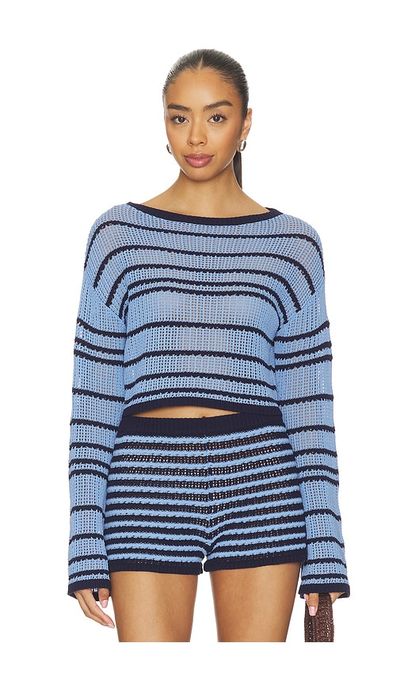 Lovers and Friends Lovers and Friends Muriel Open Stitch Pullover