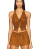 Lovers and Friends Lovers and Friends Noella Faux Suede Top - 1