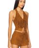 Lovers and Friends Lovers and Friends Noella Faux Suede Top - 2