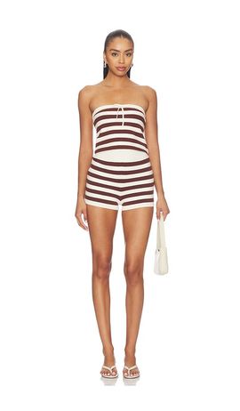Lovers and Friends Lovers and Friends Pamelah Stripe Romper
