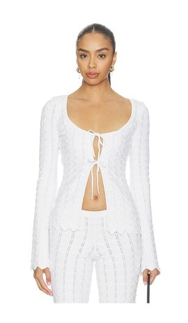 Lovers and Friends Lovers and Friends Polly Tie Front Cardigan