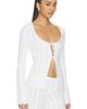 Lovers and Friends Lovers and Friends Polly Tie Front Cardigan - 2