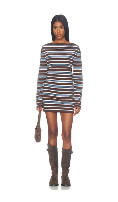 Lovers and Friends Lovers and Friends Saara Stripe Sweater Dress