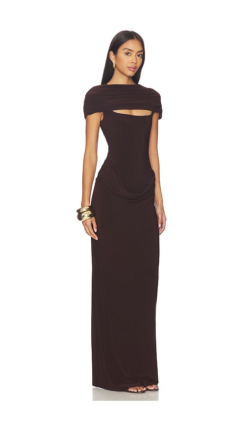 off the shoulder burnt orange dress Eliya Off Shoulder Midi Dress- Orange Medium US 6/8 UK10/12 / Orange