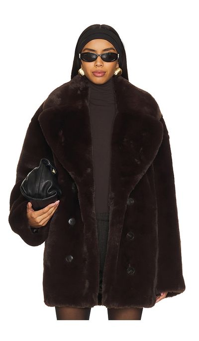 Lovers and Friends Lovers and Friends Wainscott Faux Fur Jacket