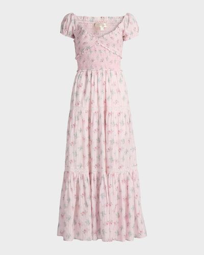 LoveShackFancy Amandla Cotton Maxi Dress