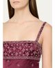 LoveShackFancy Casslouie Embellished Satin Mini Dress - 5