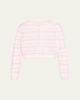 LoveShackFancy Dessa Striped Crochet Cardigan - 1