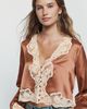 LoveShackFancy Elarine Lace Trim Top - 1
