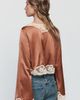 LoveShackFancy Elarine Lace Trim Top - 2