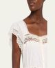 LoveShackFancy Georgine Eyelet Embroidered Maxi Dress - 5