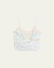 LoveShackFancy Lamora Floral Satin Tank Top - 1