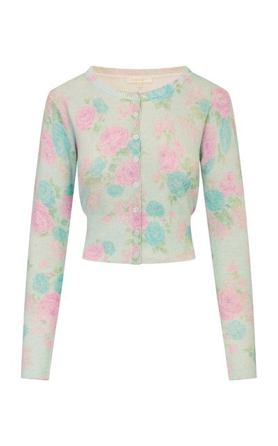LoveShackFancy LoveShackFancy Adeanne Floral Cardigan
