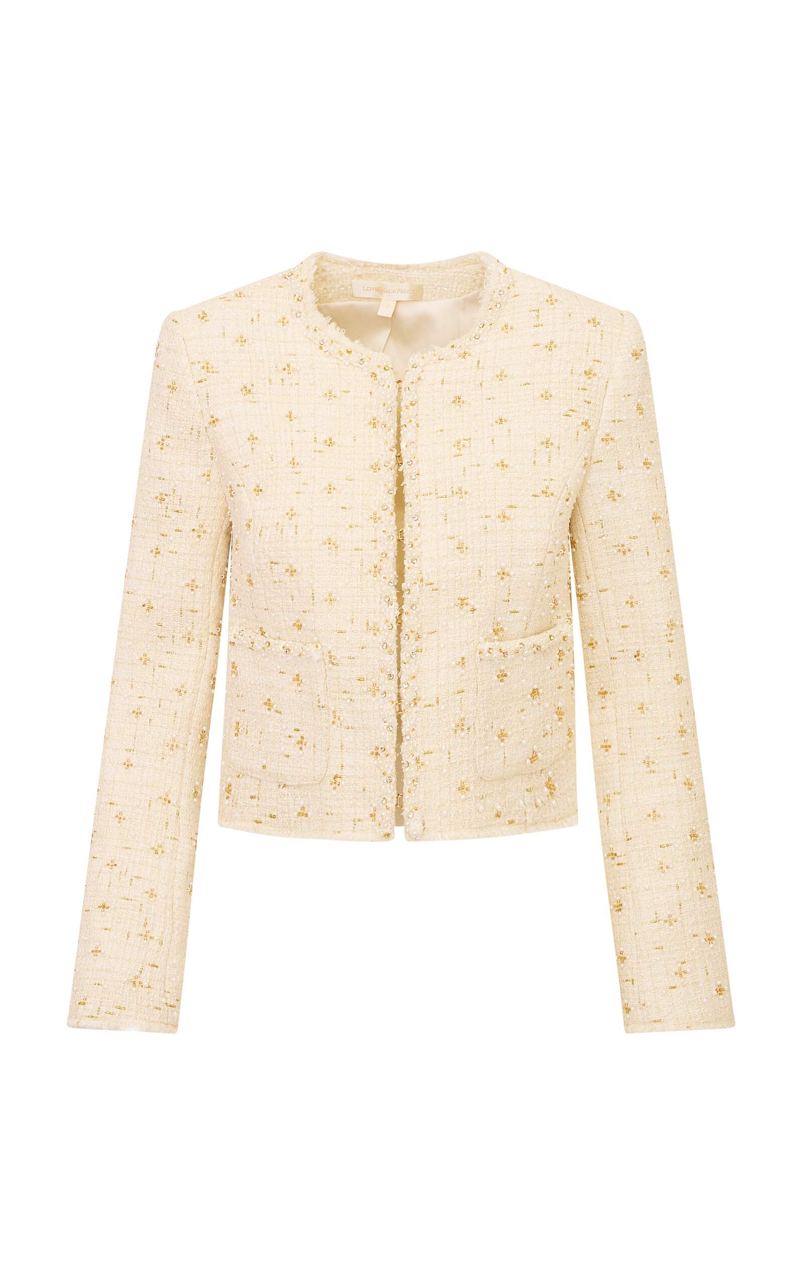 LoveShackFancy LoveShackFancy Alanita Tweed Jacket