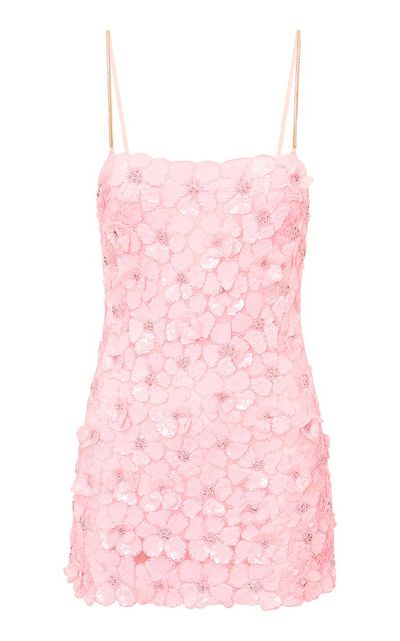LoveShackFancy - Aleria Sequined Mini Dress LoveShackFancy - Aleria Sequined Mini Dress
