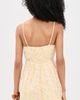 LoveShackFancy LoveShackFancy Alonna Dress Lemon Spritz - 3