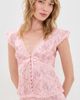 LoveShackFancy LoveShackFancy Amara Top Spiced Camellia - 2