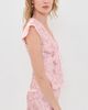 LoveShackFancy LoveShackFancy Amara Top Spiced Camellia - 4