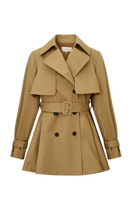 LoveShackFancy LoveShackFancy Aravynne Evermore Trench Jacket
