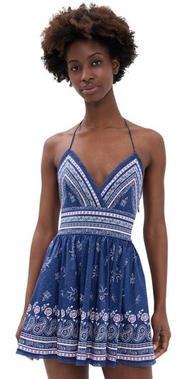 LoveShackFancy LoveShackFancy Arletta Dress MIDNIGHT HARBOR