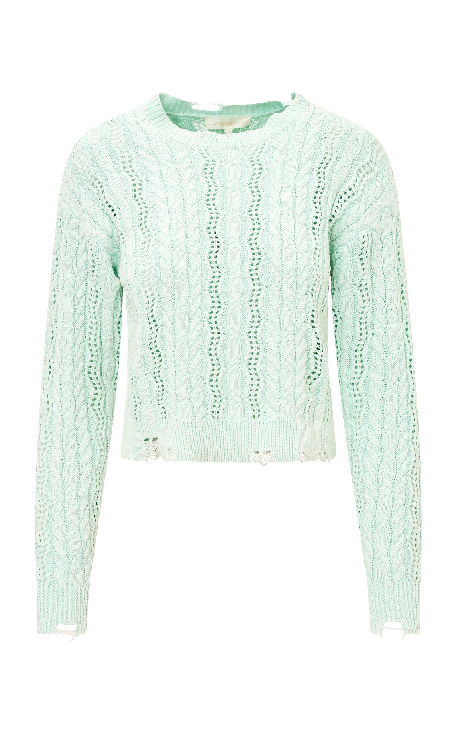 LoveShackFancy LoveShackFancy Ausben Cotton Sweater