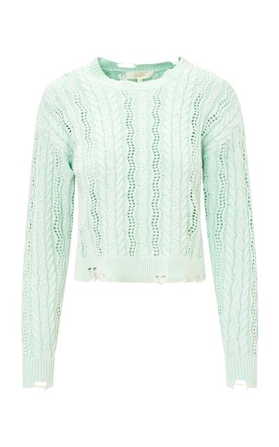 LoveShackFancy LoveShackFancy Ausben Cotton Sweater
